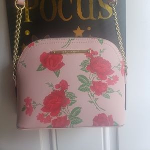Betsey Johnson Floral chic dome Crossbody Bag